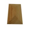 Houten ornamenten vurenhout, ornament hout, afm. 80x50mm